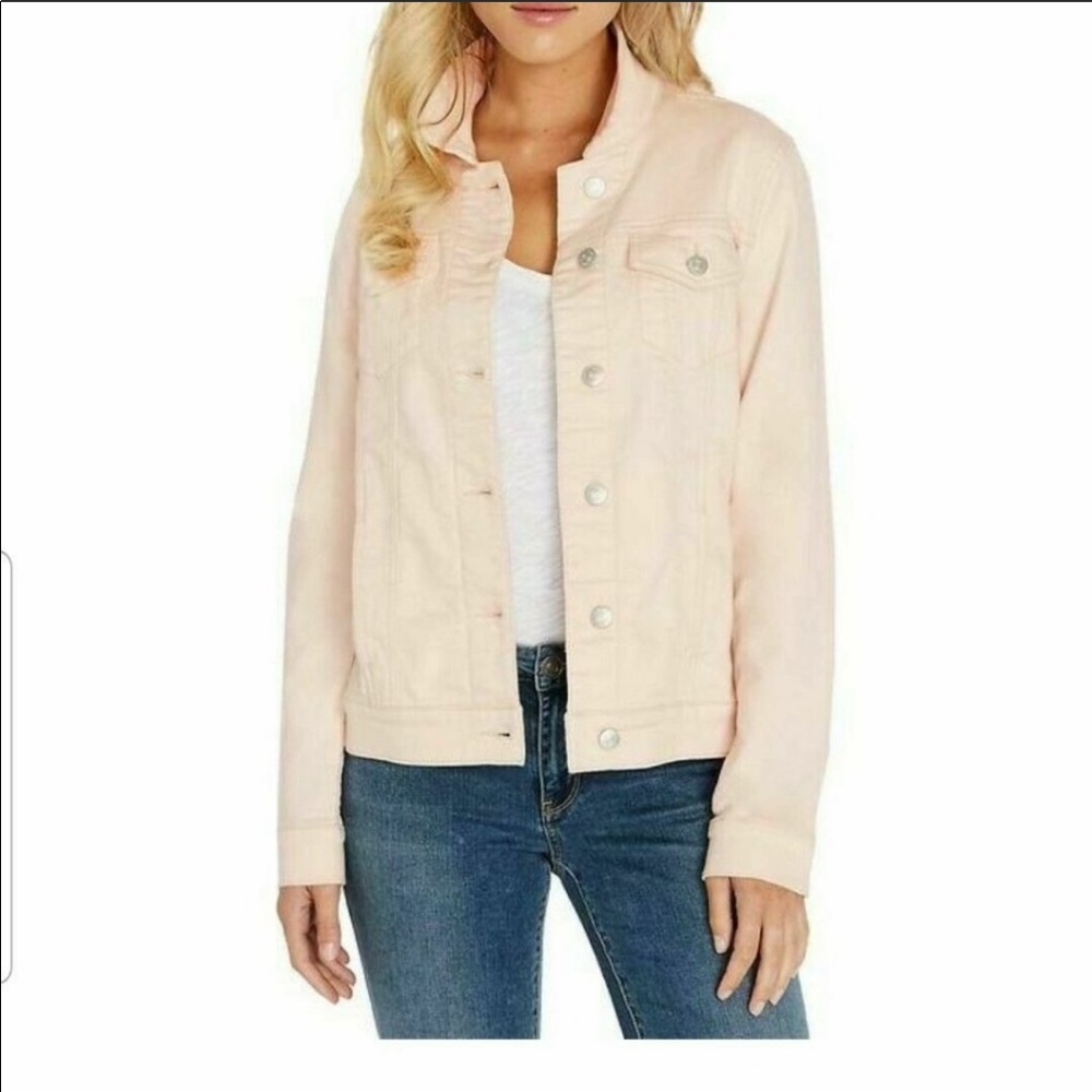 NWT Buffalo by David Bitton Knit Denim Jacket L